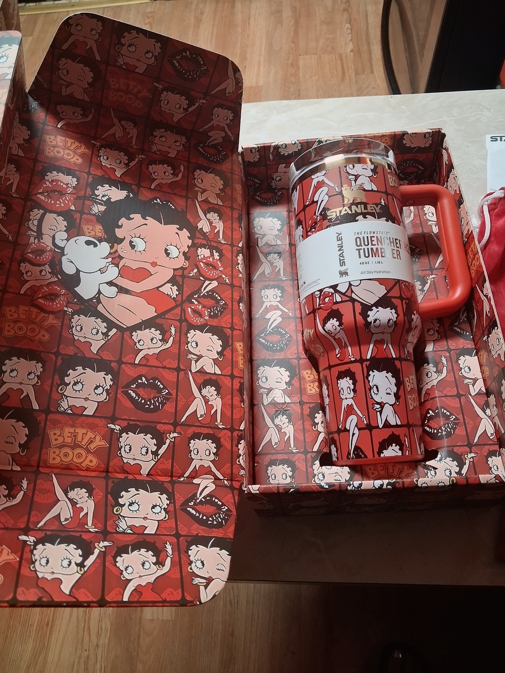 Stanley Betty Boop Red Quencher Tumbler - 40 OZ